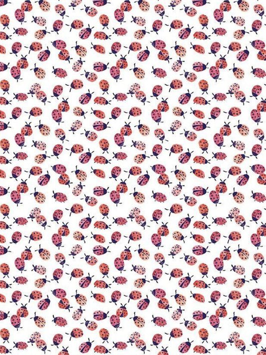 Lady Bugging - Clara Jean Design DCJ2768 - Fabric By The Yard - 100% Cotton