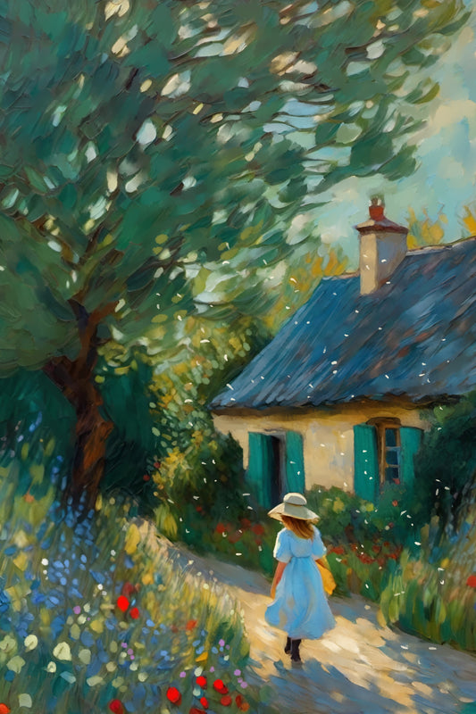 Light and Air - Illustrated Print by Thomas Little