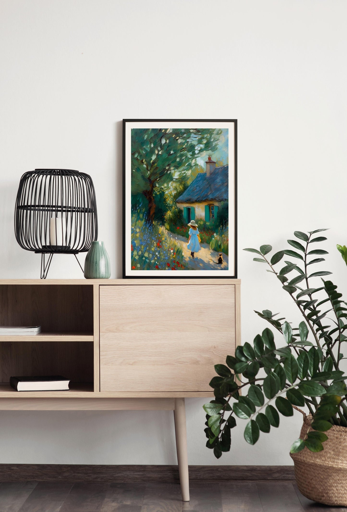 Light and Color - Illustrated Print by Thomas Little