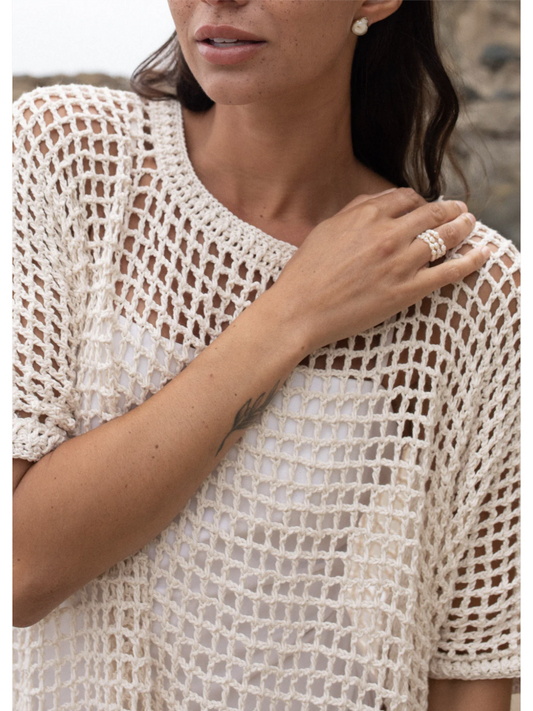 Marie Crochet Coverup - by Honest Cotton®