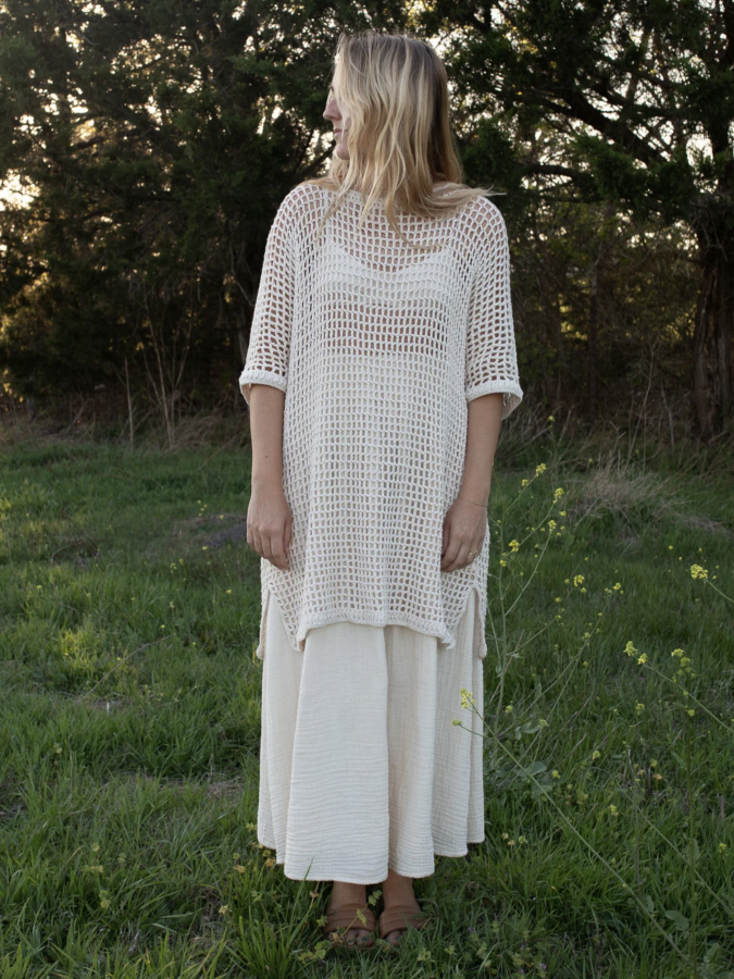 Marie Crochet Coverup - by Honest Cotton®