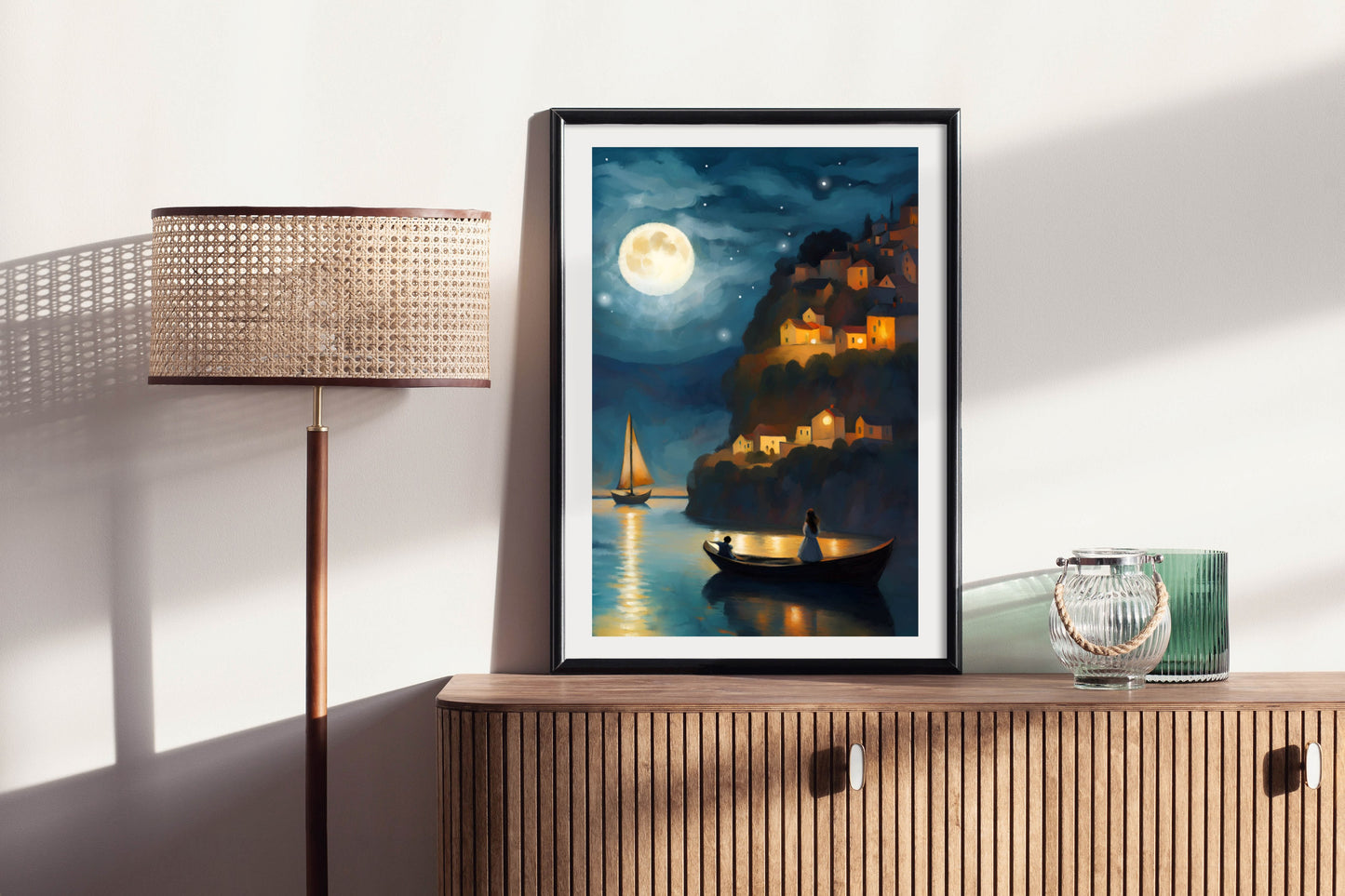 Moonlit Wonder - Illustrated Print by Thomas Little