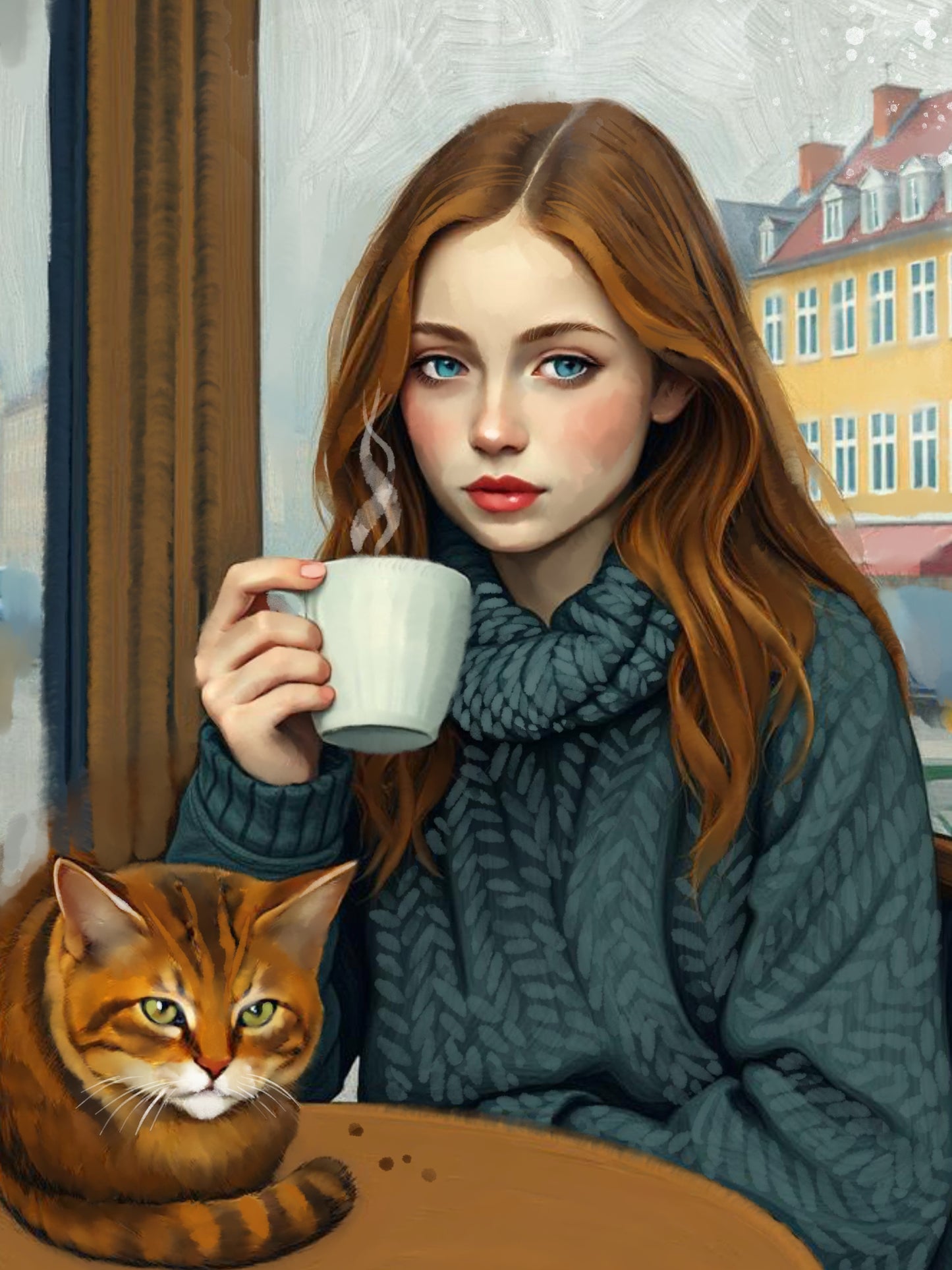 Morning in Stockholm - Original Art Prints by Thomas Little