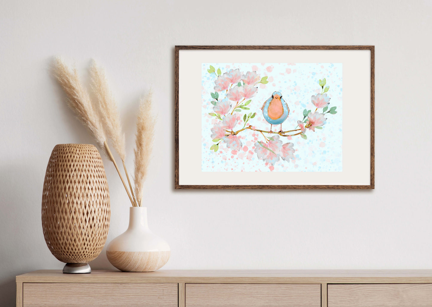 My Little Friend - Illustrated Print by Thomas Little