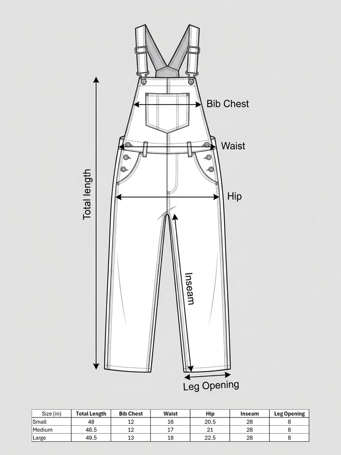 Denim Overalls - by Sweet Lovely by Jen®