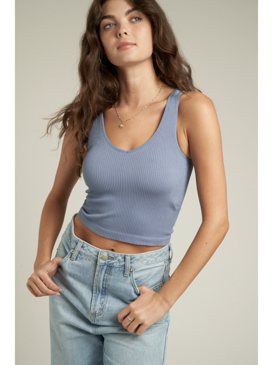 Padded Bra Top Tank Top - by En Crème®