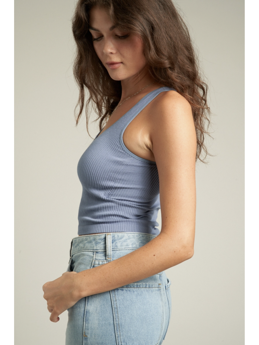 Padded Bra Top Tank Top - by En Crème®