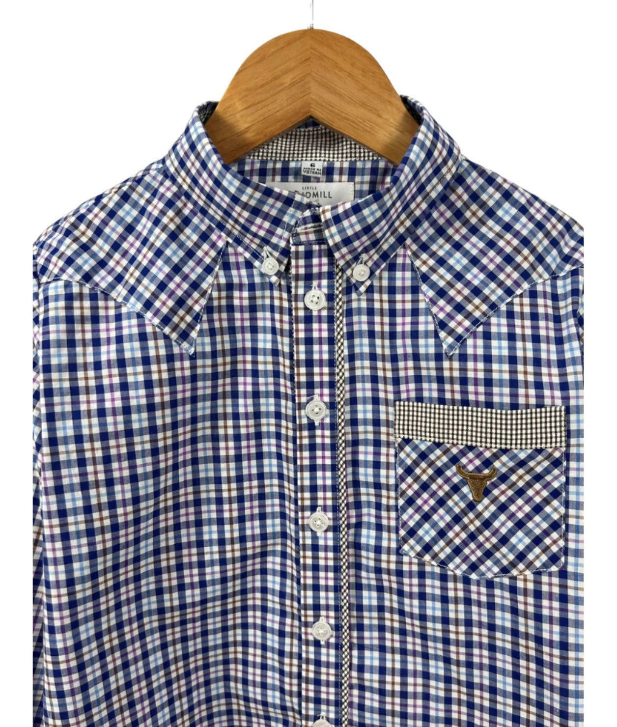 Parker - Classic Gingham Long Sleeve Shirt - Baby & Toddler
