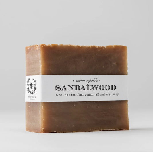 Sandalwood Bath Soap - by Nectar Republic