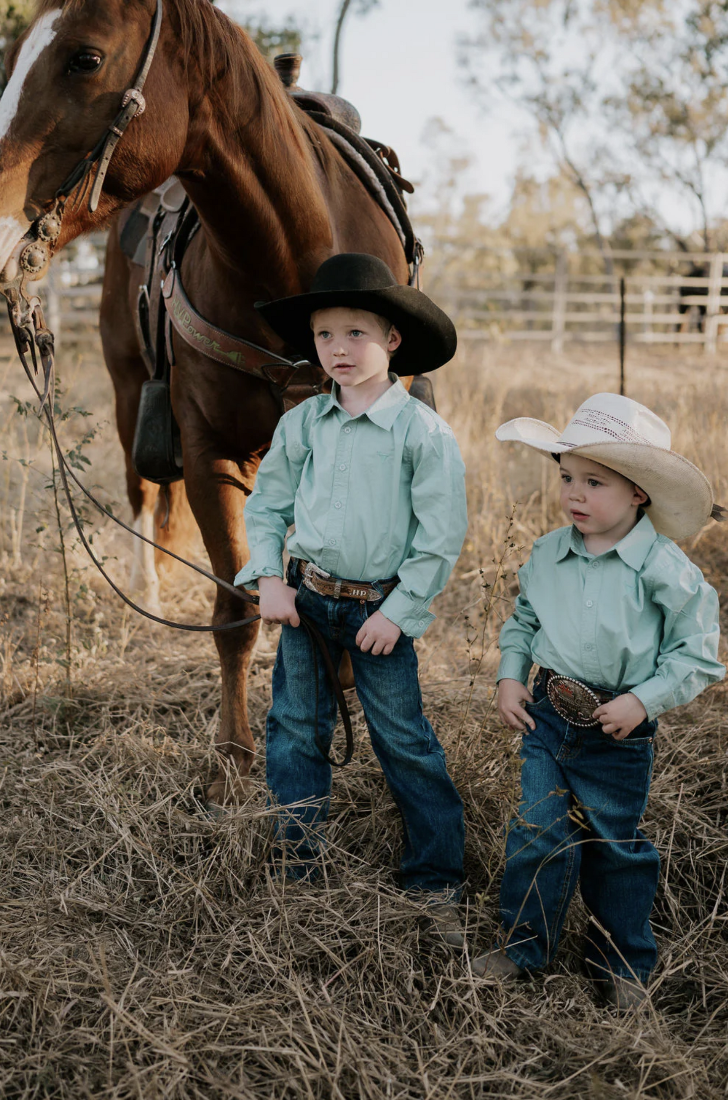 All Rounder - Mint Long Sleeve Shirt - Baby & Toddler