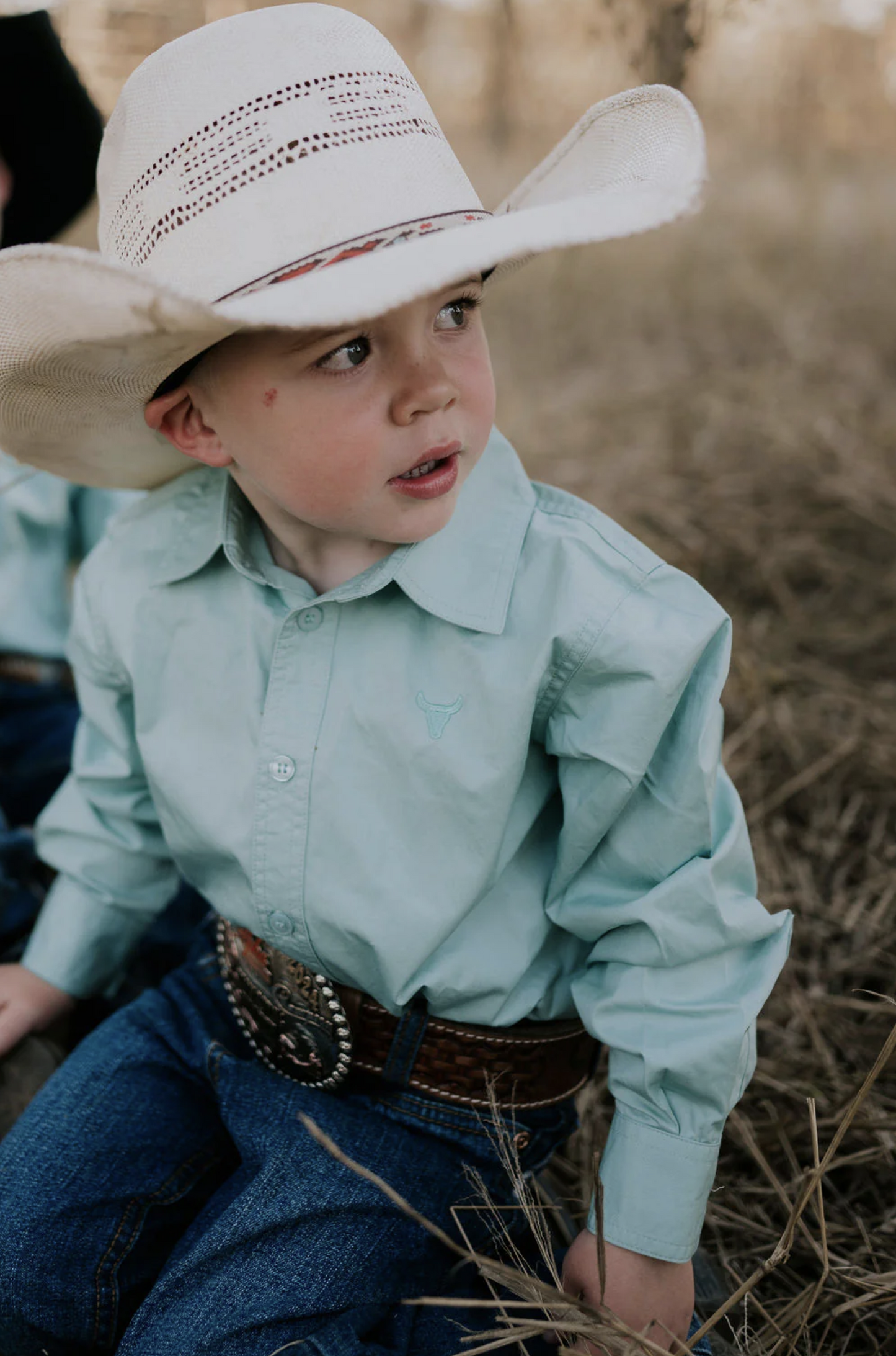 All Rounder - Mint Long Sleeve Shirt - Baby & Toddler