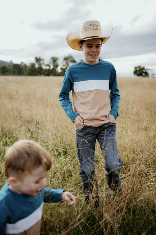 Max - Logger Boy Long Sleeve Tee - Baby & Toddler