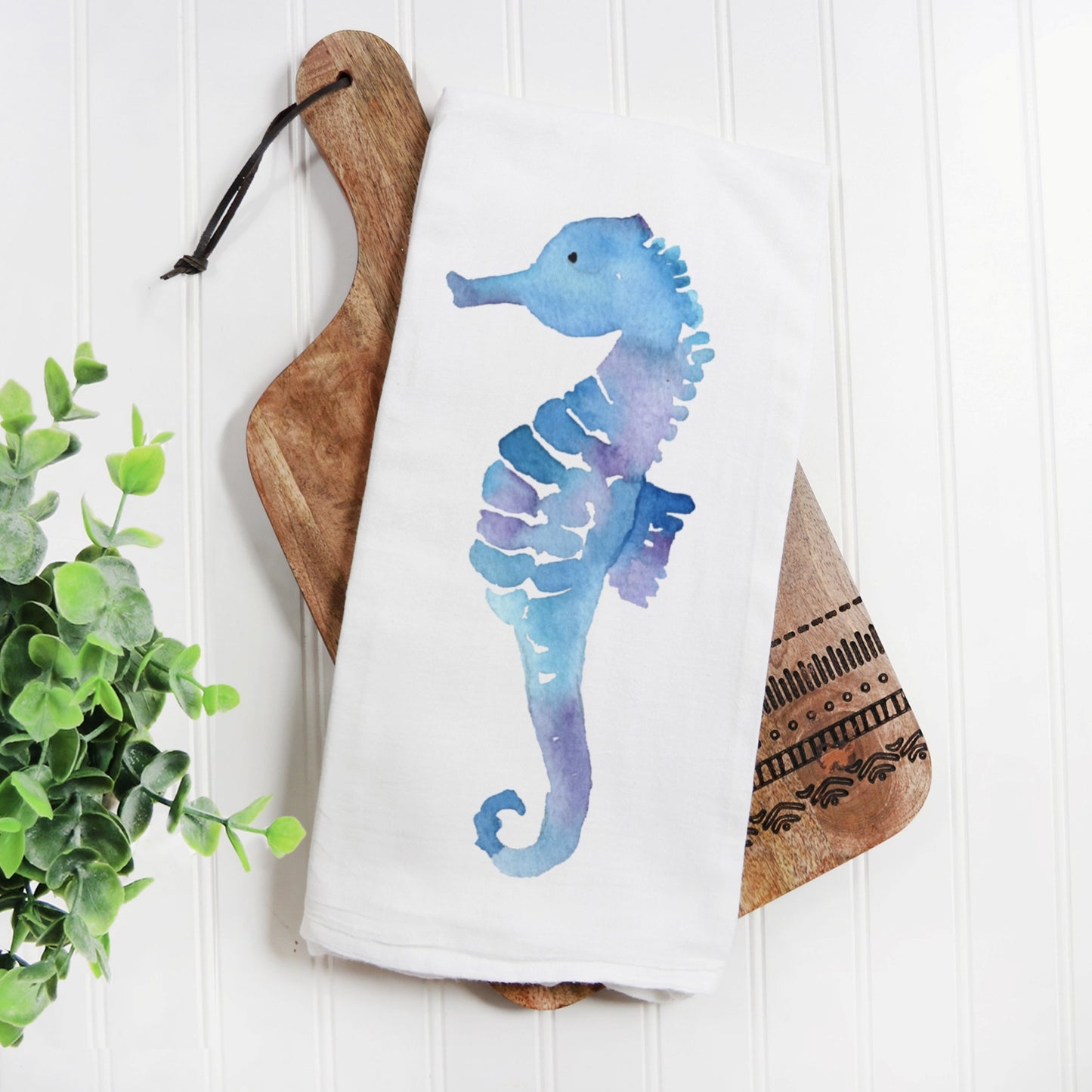 Seahorse Kitchen Towel - by Love You a Latte Shop®