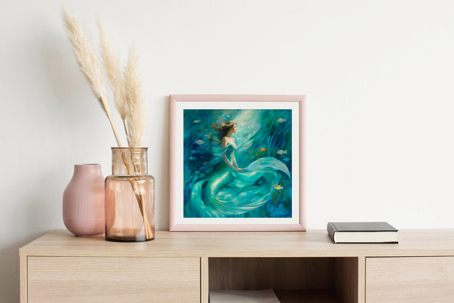 Spirit Of The Sea - Illustrated Print by Thomas Little