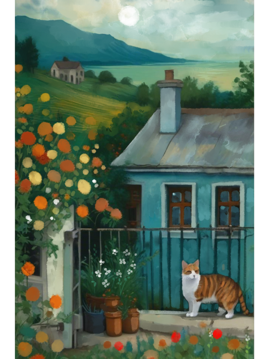 Splendid Day - Illustrated Print by Thomas Little