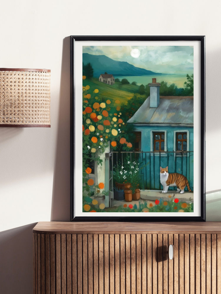 Splendid Day - Illustrated Print by Thomas Little