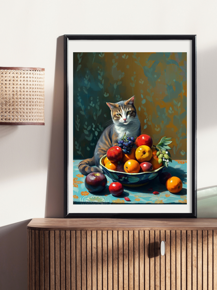Still Life in the Afternoon - Illustrated Print by Thomas Little