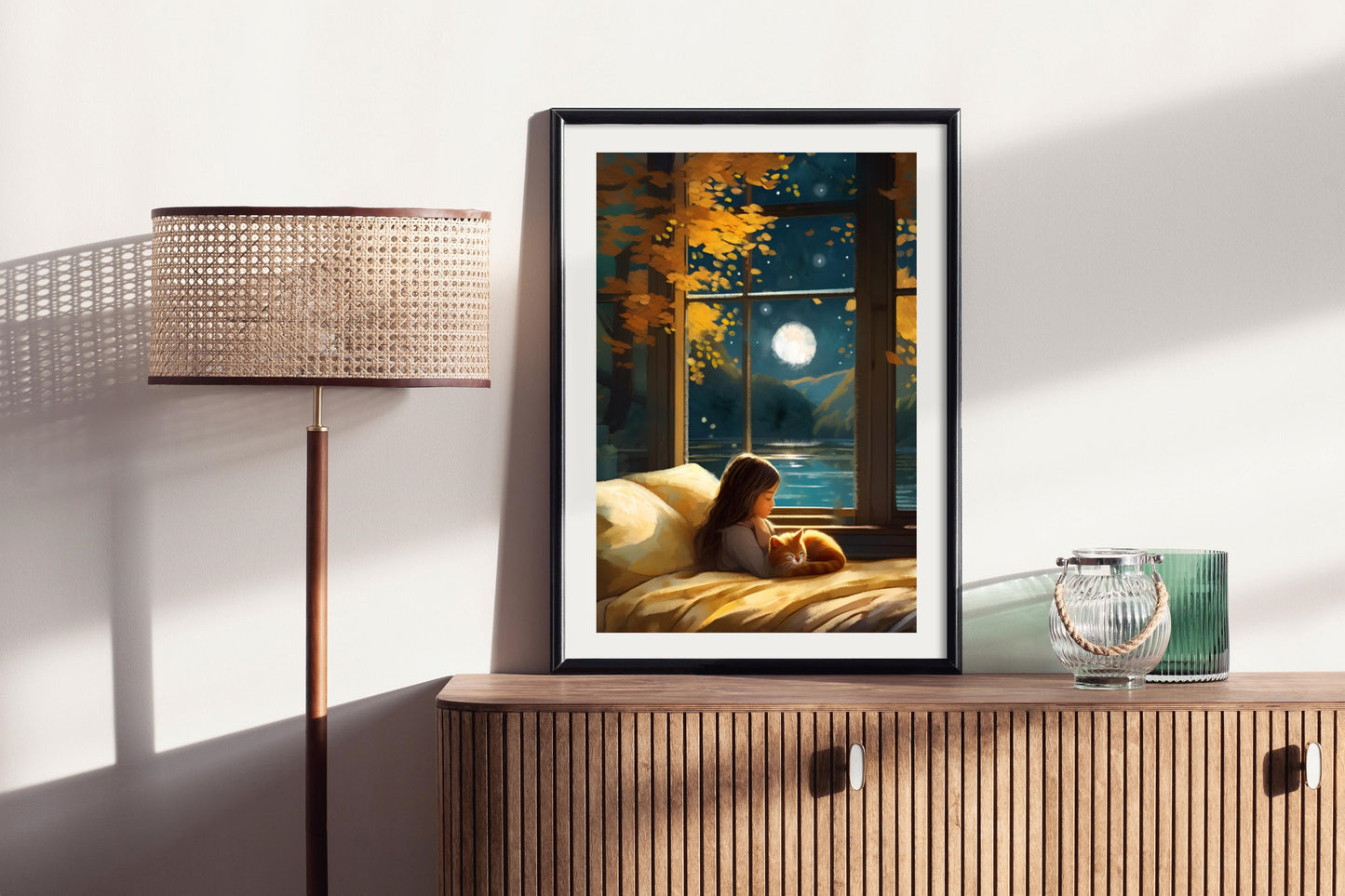 Sweet Dreams - Illustrated Print by Thomas Little