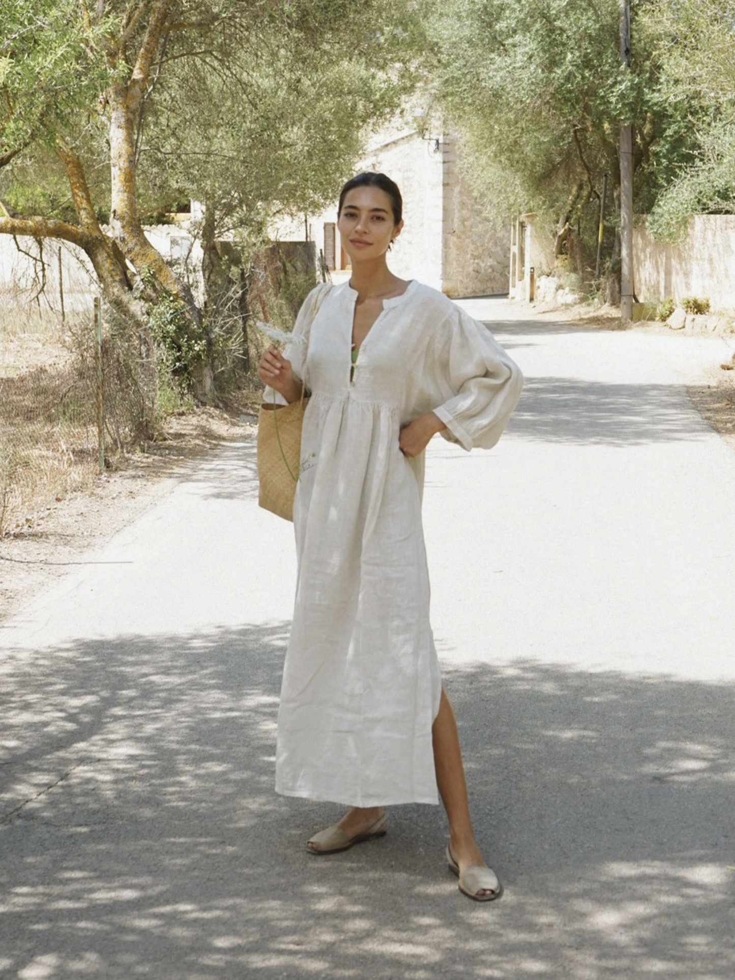 The Bonita Dress - Moon color - by Beachwood®