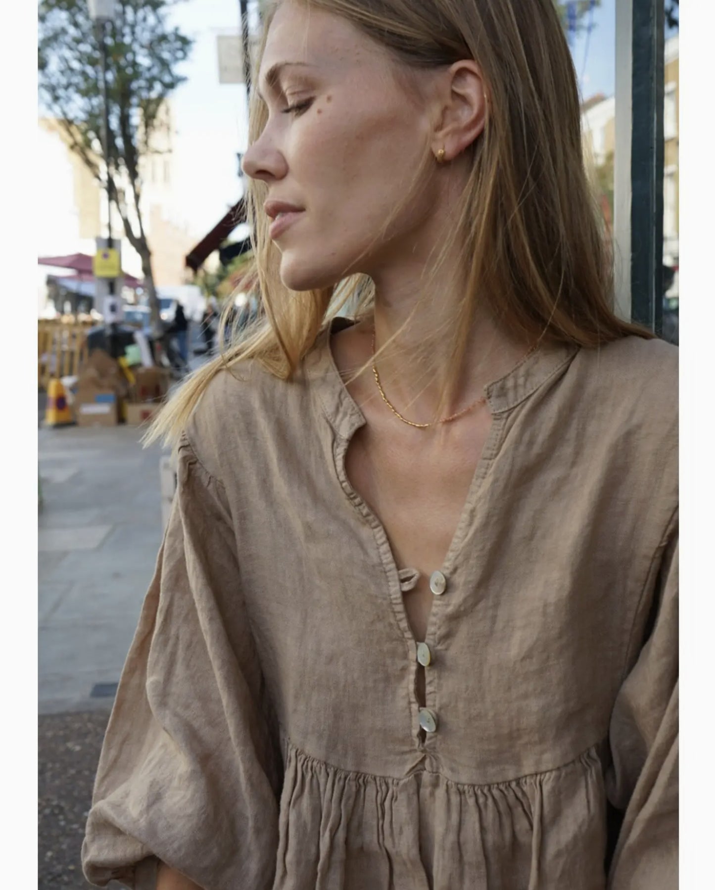 The Bonita Dress - Rye color - by Beachwood®