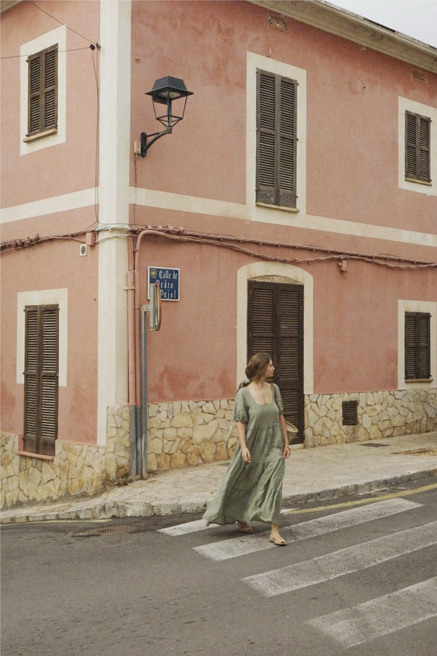 The Paloma Dress (Sage color) - by Beachwood®