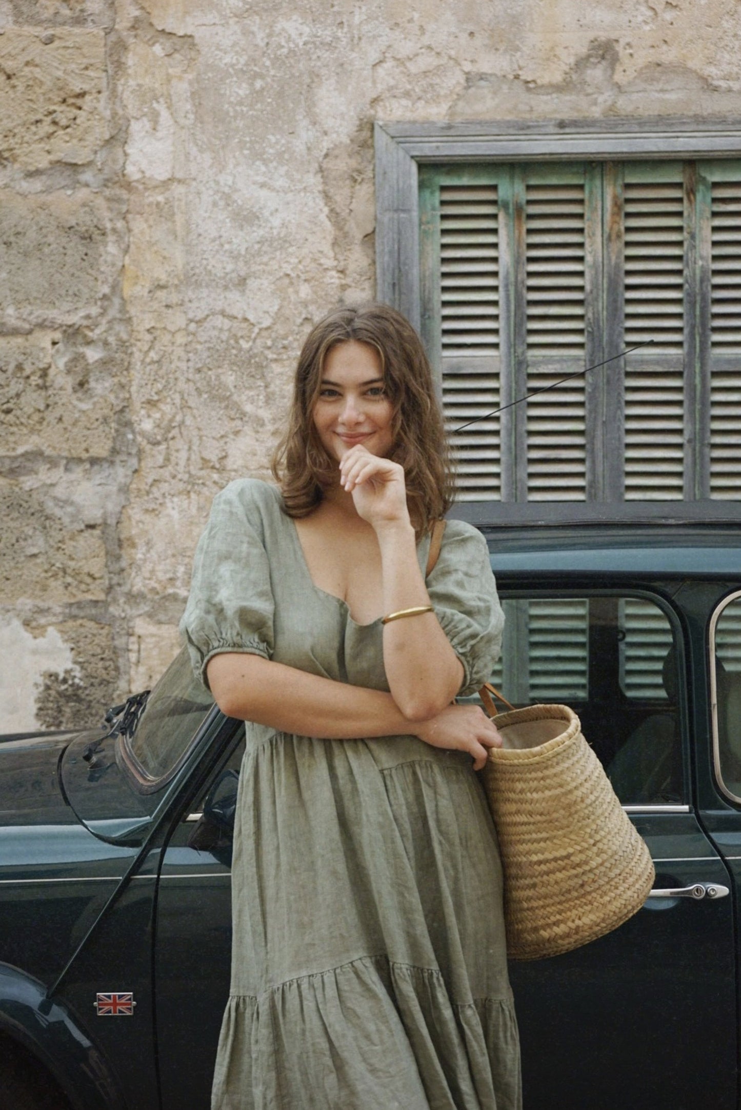 The Paloma Dress (Sage color) - by Beachwood®