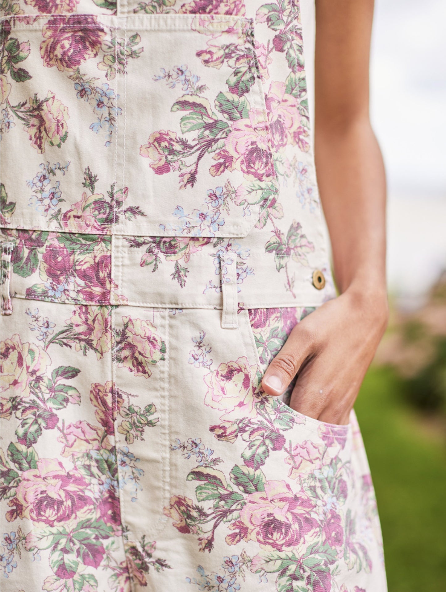 Victorian Rose Short Overall - by April Cornell Apparel®