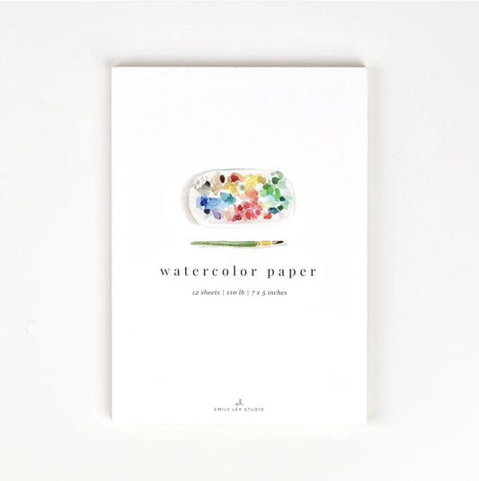 Watercolor Paper - by Emily Lex Studio