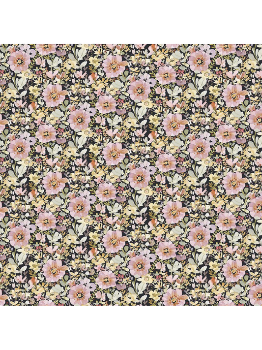 Wildflowers - Clara Jean Design DCJ3458 - Fabric By The Yard - 100% Cotton
