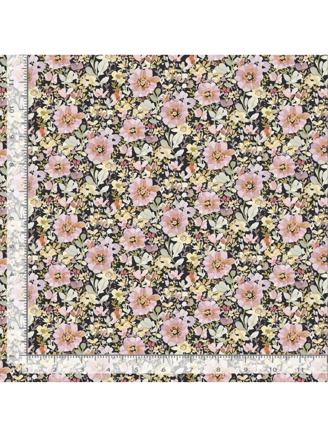 Wildflowers - Clara Jean Design DCJ3458 - Fabric By The Yard - 100% Cotton