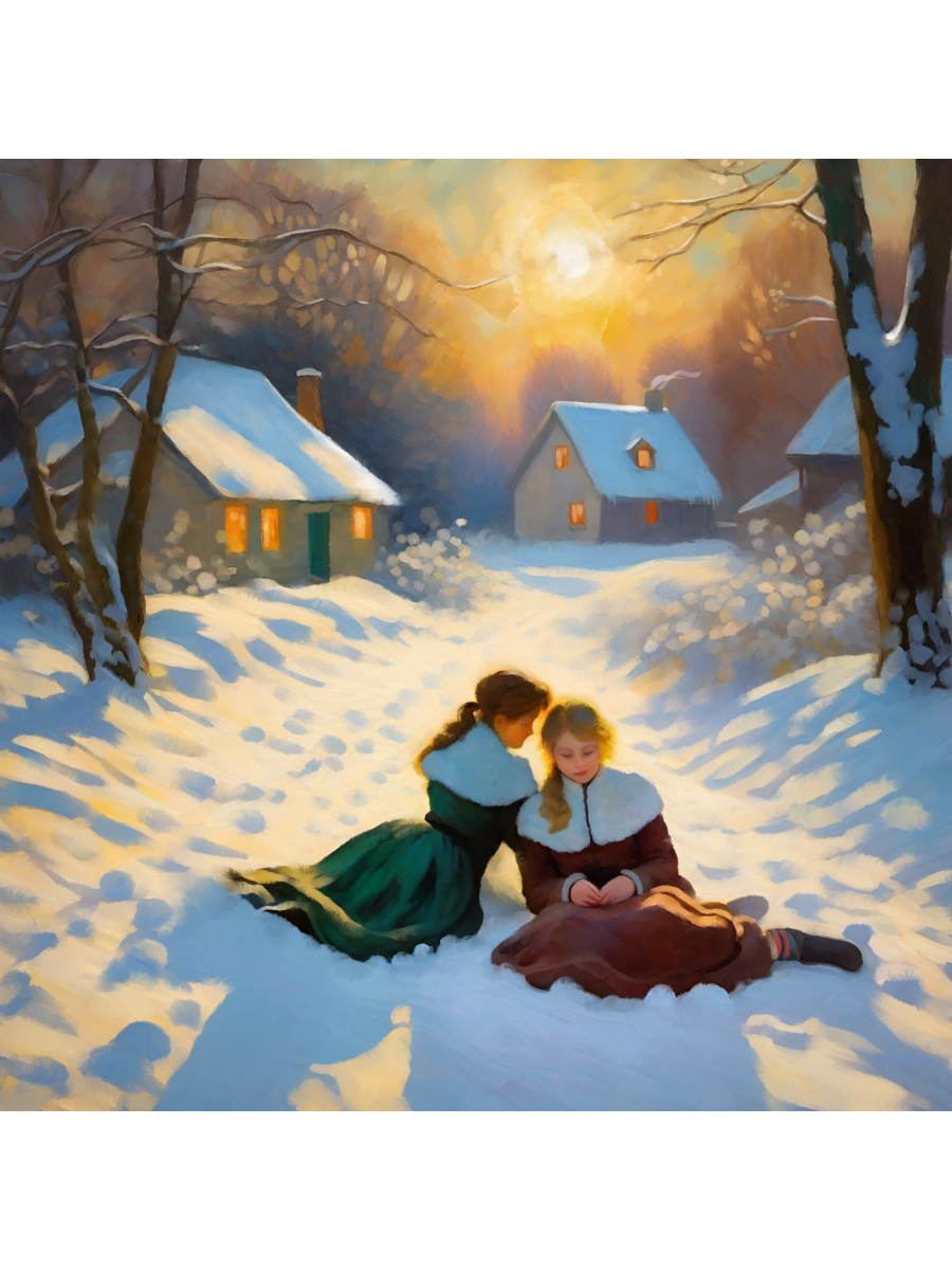 Winter Solstice - Illustrated Print by Thomas Little